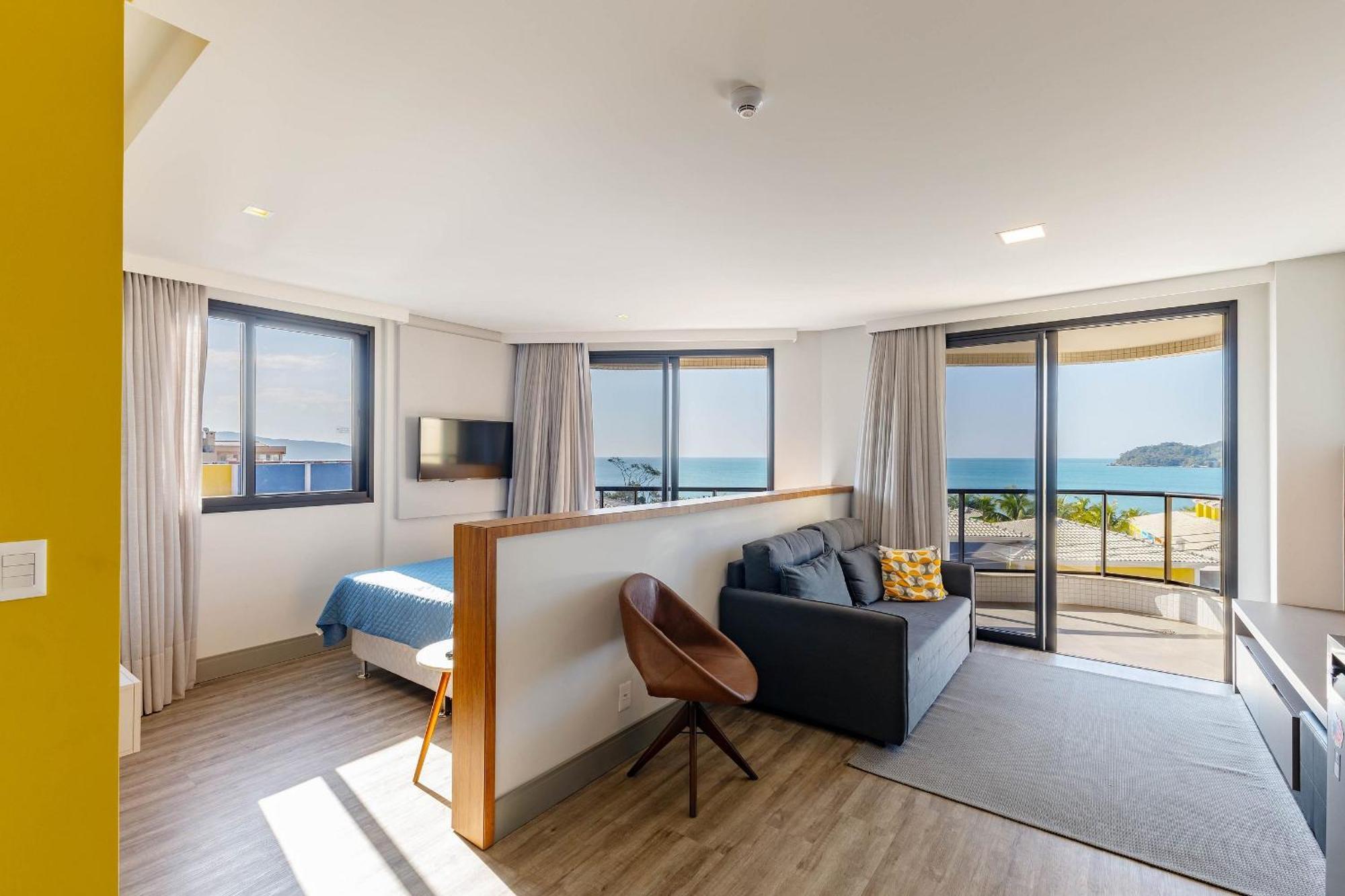 Confortavel Loft Com Vista O Mar - Com Piscina *